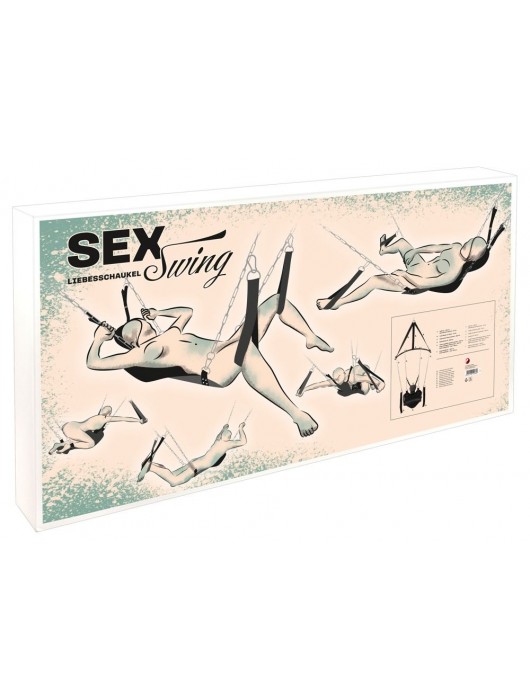 Секс-качели с лежаком и подголовником Sex Swing - Orion - купить с доставкой в Новосибирске