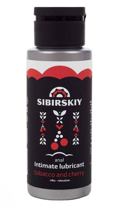 Анальный лубрикант на водной основе SIBIRSKIY с ароматом вишни и табака - 100 мл. - Sibirskiy - купить с доставкой в Новосибирске