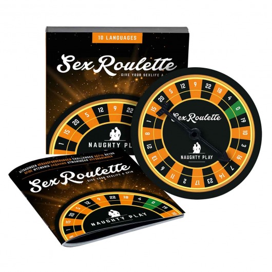Настольная игра-рулетка Sex Roulette Naughty Play - Tease&Please - купить с доставкой в Новосибирске