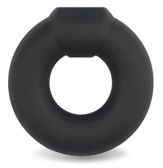 Черное эрекционное кольцо Ultra Soft Platinum Cure Silicone Cockring - Lovetoy - в Новосибирске купить с доставкой