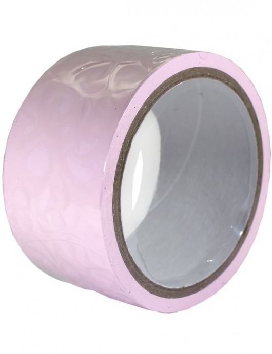 Розовый скотч для связывания Bondage Tape - 15 м. - Eroticon - купить с доставкой в Новосибирске