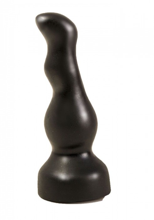 Чёрный анальный стимулятор для массажа простаты - 13,5 см. - LOVETOY (А-Полимер) - в Новосибирске купить с доставкой