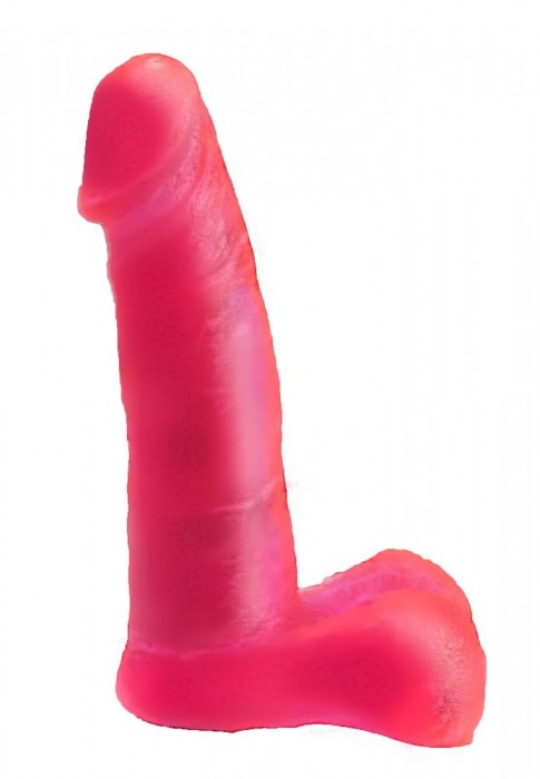 Розовая гелевая насадка для страпона - 16,5 см. - LOVETOY (А-Полимер) - купить с доставкой в Новосибирске