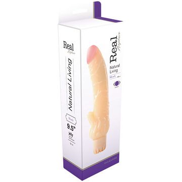 Вибратор-реалистик Vibe Shock - 24 см. - Toyz4lovers
