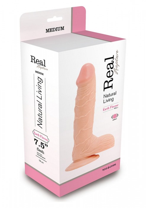 Вибратор-реалистик Vibe Flesh - 21,5 см. - Toyz4lovers