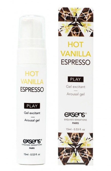 Возбуждающий гель Hot Vanilla Espresso Arousal Gel - 15 мл. - Exsens - купить с доставкой в Новосибирске