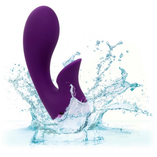 Фиолетовый вибратор-кролик Huntington Beach Heartbreaker - California Exotic Novelties
