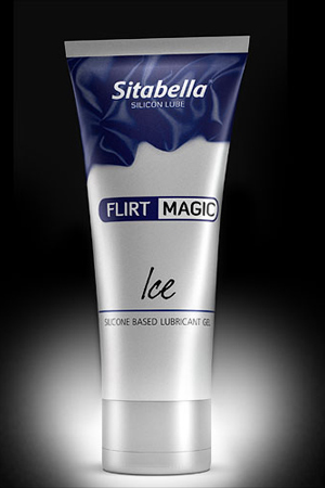 Силиконовая гель-смазка FLIRT MAGIC Ice с лёгким пролонгирующим эффектом - 75 мл. - Sitabella - купить с доставкой в Новосибирске