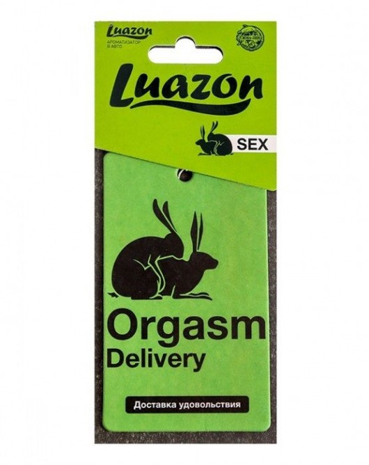 Ароматизатор в авто «Orgasm» с ароматом мужского парфюма - Luazon - купить с доставкой в Новосибирске