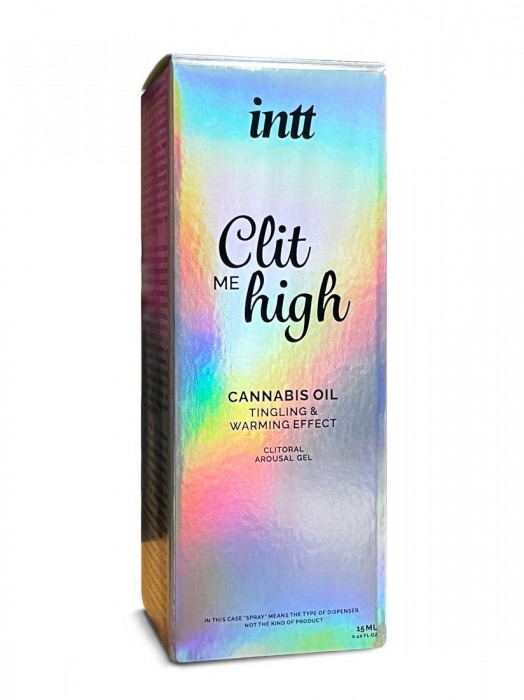 Гель для клиторального возбуждения Clit Me Figh Cannabis Oil - 15 мл. - INTT - купить с доставкой в Новосибирске