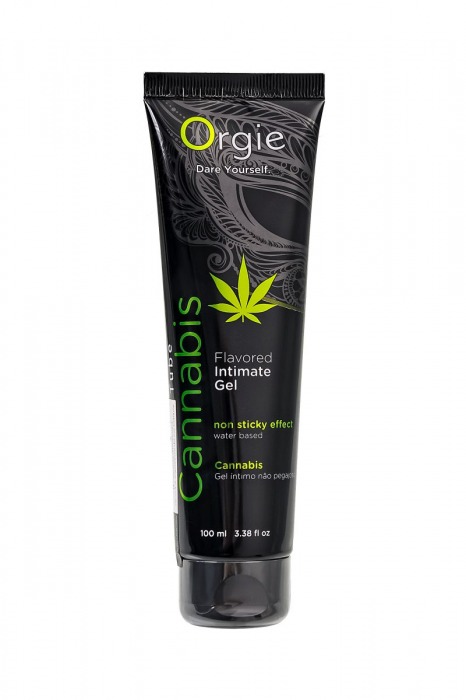 Интимный гель на водной основе ORGIE Lube Tube Cannabis - 100 мл. - ORGIE - купить с доставкой в Новосибирске