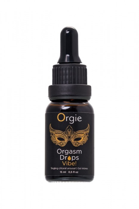 Возбуждающий гель для клитора ORGIE Orgasm Drops Vibe - 15 мл. - ORGIE - купить с доставкой в Новосибирске