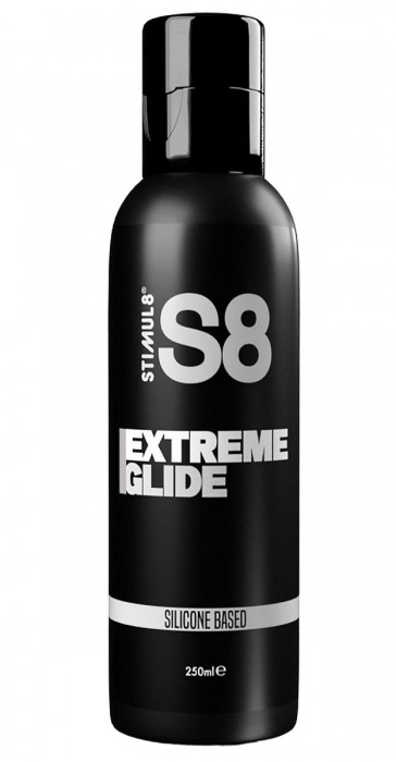 Лубрикант на силиконовой основе S8 Silicon Extreme Glide - 250 мл. - Stimul8 - купить с доставкой в Новосибирске