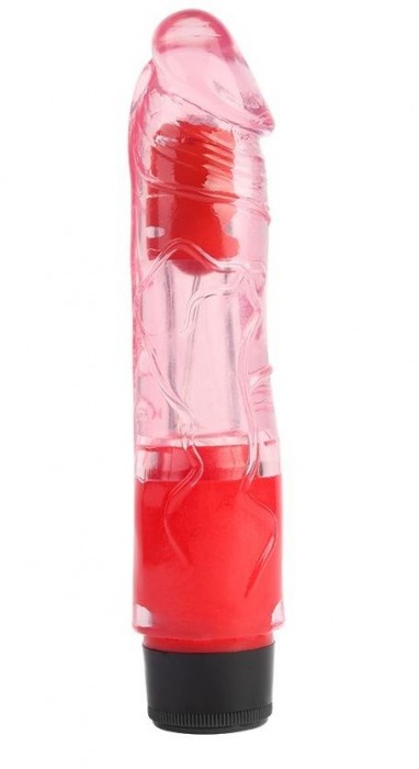 Розовый вибратор 8.1 Inch Realistic Vibe - 20 см. - Chisa