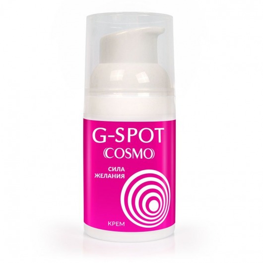 Стимулирующий интимный крем для женщин Cosmo G-spot - 28 гр. - Биоритм - купить с доставкой в Новосибирске