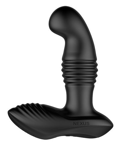 Черный массажер простаты Nexus Thrust с возвратно-поступательными движениями - 13,8 см. - Nexus Range - в Новосибирске купить с доставкой