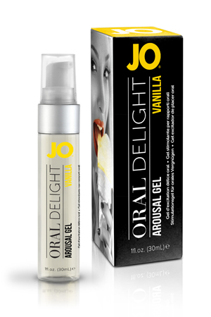 Ванильный лубрикант для оральных ласк Oral Delight Vanilla Thrill - 30 мл. - System JO - купить с доставкой в Новосибирске