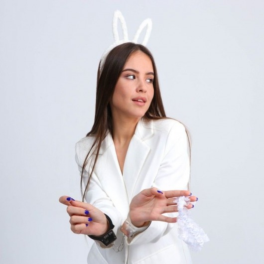 Эротический набор «Я твоя зайка»: ободок, наручники, повязка - Сима-Ленд - купить с доставкой в Новосибирске
