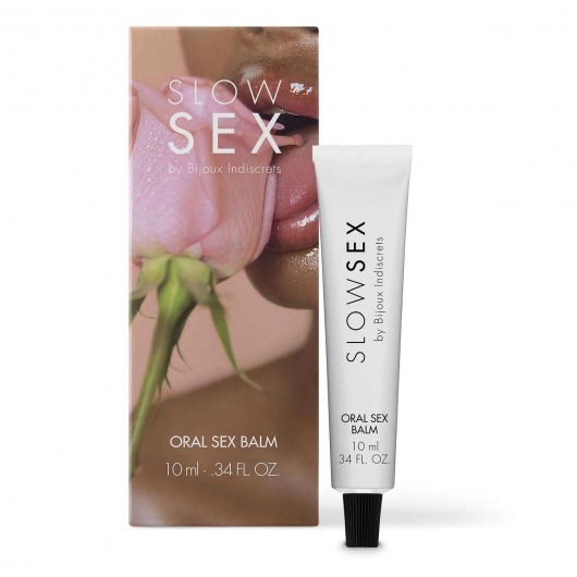 Бальзам для орального секса Slow Sex Oral Sex Balm - 10 мл. - Bijoux Indiscrets - купить с доставкой в Новосибирске