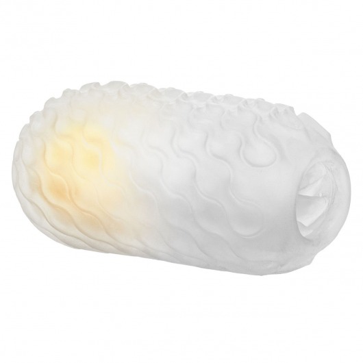 Двусторонний мастурбатор с желтым стимулирующим шариком Reversible Squishy Ball Stroker - California Exotic Novelties - в Новосибирске купить с доставкой