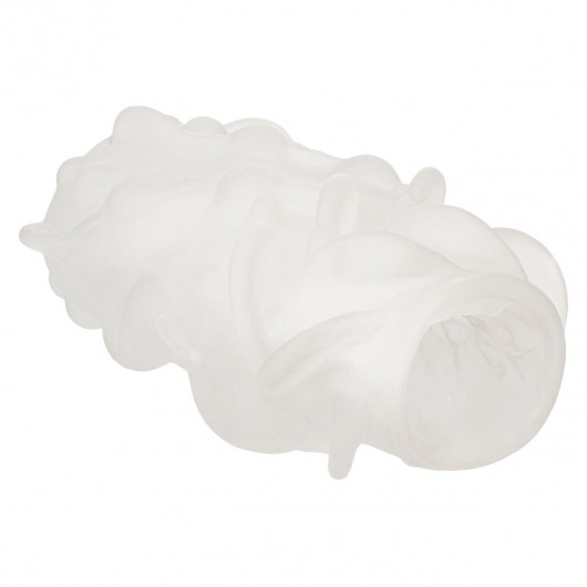Двусторонний мастурбатор с желтым стимулирующим шариком Reversible Squishy Ball Stroker - California Exotic Novelties - в Новосибирске купить с доставкой