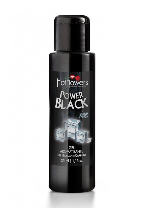 Стимулирующий гель для массажа Power Black - 35 мл. - HotFlowers - купить с доставкой в Новосибирске