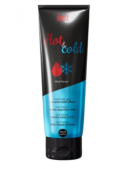 Смазка на водной основе Hot   Cold Intimate Gel - 100 мл. - INTT - купить с доставкой в Новосибирске