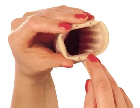 Насадка-фаллопротез Double Lover - 20 см. - Orion - в Новосибирске купить с доставкой