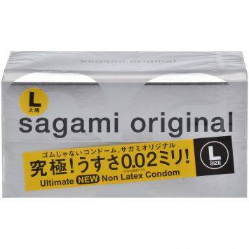 Презервативы Sagami Original L-size увеличенного размера - 12 шт. - Sagami - купить с доставкой в Новосибирске