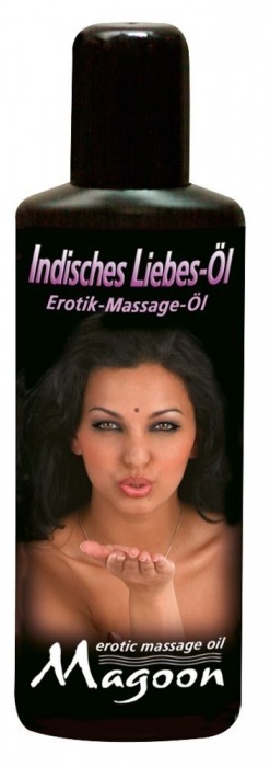 Массажное масло Magoon Indian Love - 100 мл. - Orion - купить с доставкой в Новосибирске