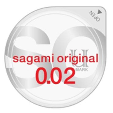 Ультратонкий презерватив Sagami Original - 1 шт. - Sagami - купить с доставкой в Новосибирске