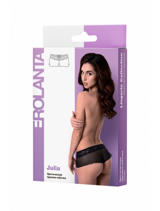Трусики-юбочка с кружевной вставкой - Erolanta купить с доставкой