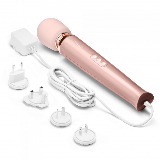 Проводной жезловый вибромассажер Le Wand Powerful Plug-In Vibrating Massger - 34 см. - Le Wand