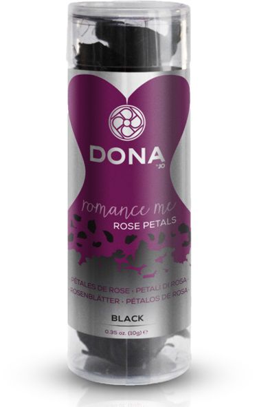 Декоративные чёрные лепестки роз DONA Rose Petals -  - Магазин феромонов в Новосибирске