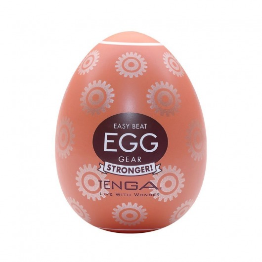 Мастурбатор-яйцо Tenga Egg Gear - Tenga - в Новосибирске купить с доставкой