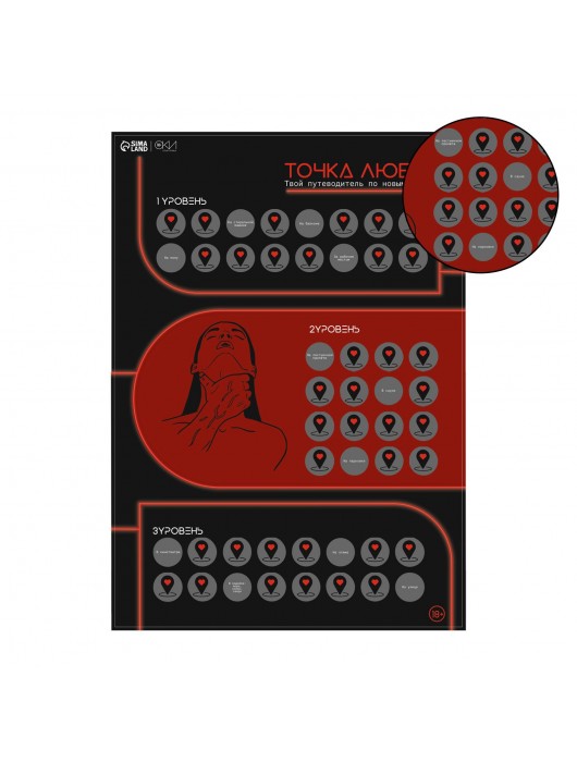 Плакат для двоих  Точка любви  со скретч-слоем - Сима-Ленд - купить с доставкой в Новосибирске