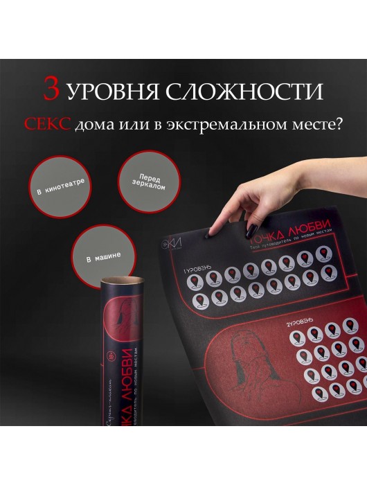 Плакат для двоих  Точка любви  со скретч-слоем - Сима-Ленд - купить с доставкой в Новосибирске