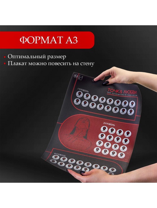Плакат для двоих  Точка любви  со скретч-слоем - Сима-Ленд - купить с доставкой в Новосибирске