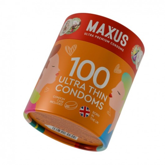 Ультратонкие презервативы Maxus Ultra Thin - 100 шт. - Maxus - купить с доставкой в Новосибирске