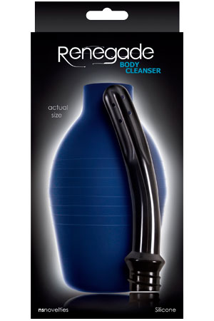 Синий анальный душ Renegade Body Cleanser - NS Novelties - купить с доставкой в Новосибирске