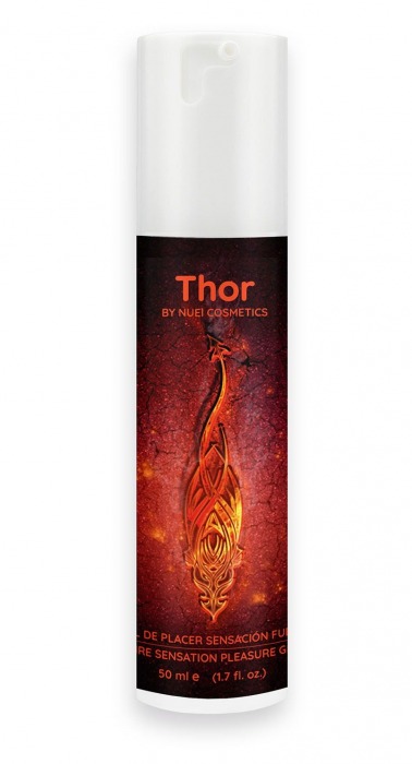 Возбуждающий унисекс гель Thor Fire Gel - 50 мл. - Nuei cosmetics - купить с доставкой в Новосибирске