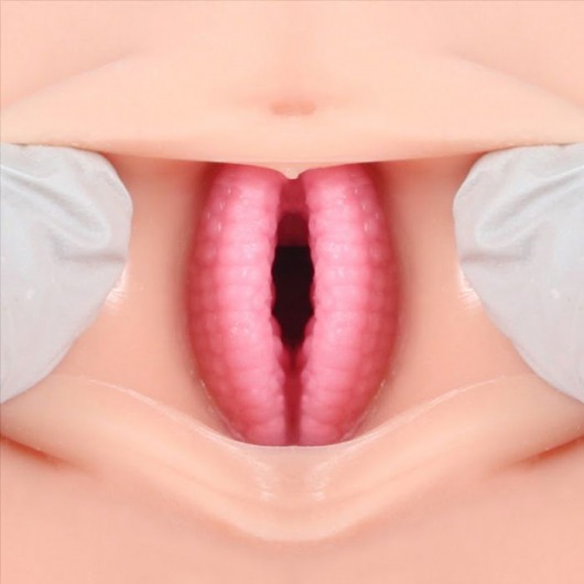 Мастурбатор Veronia с двумя упругими отверстиями для любви без вибрации - KOKOS - в Новосибирске купить с доставкой