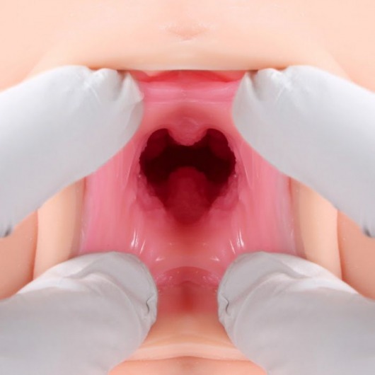 Мастурбатор Veronia с двумя упругими отверстиями для любви без вибрации - KOKOS - в Новосибирске купить с доставкой