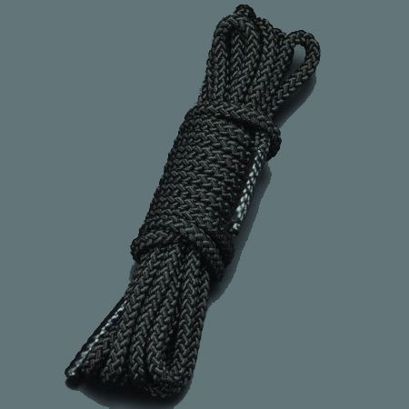 Черная шелковистая веревка для связывания - 5 м. - Sitabella - купить с доставкой в Новосибирске