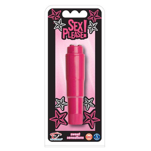 Розовая виброракета Sex Please! Sweet Sensations Vibe - Topco Sales