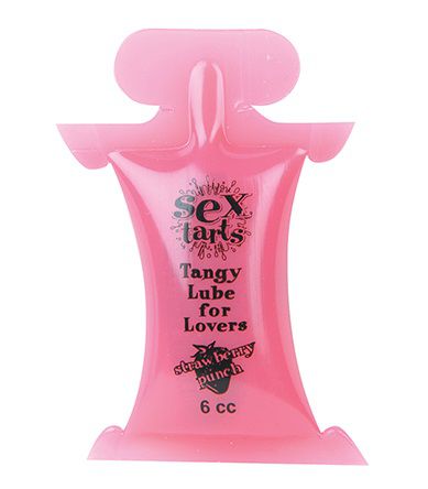 Вкусовой лубрикант с ароматом клубники Sex Tarts Lube - 6 мл. - Topco Sales - купить с доставкой в Новосибирске