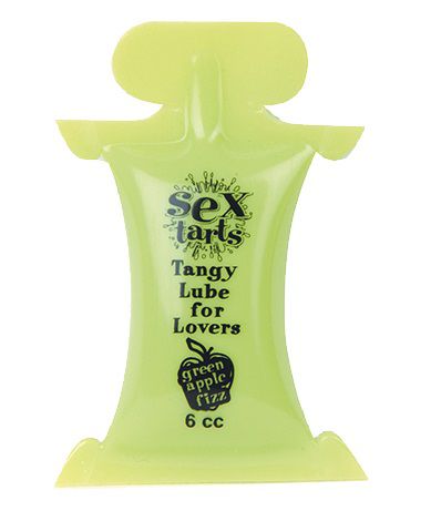 Вкусовой лубрикант с ароматом зеленого яблока Sex Tarts® Lube - 6 мл. - Topco Sales - купить с доставкой в Новосибирске