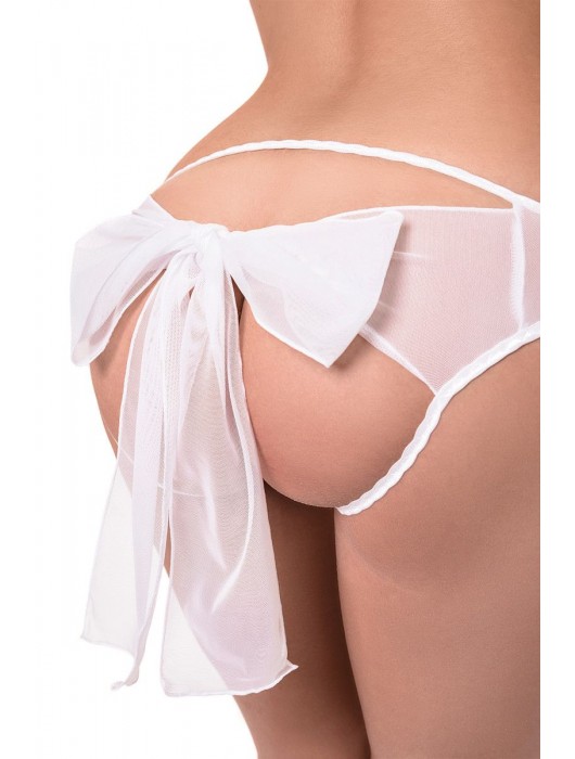 Эротические сетчатые трусики с бантом - Erolanta купить с доставкой