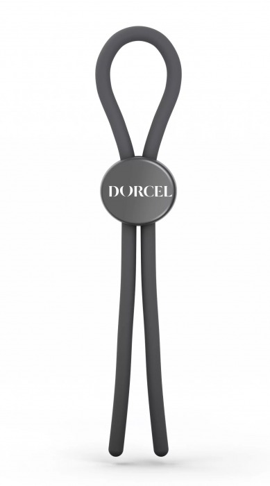 Серое эрекционное лассо на пенис Mr Dorcel - Dorcel - в Новосибирске купить с доставкой