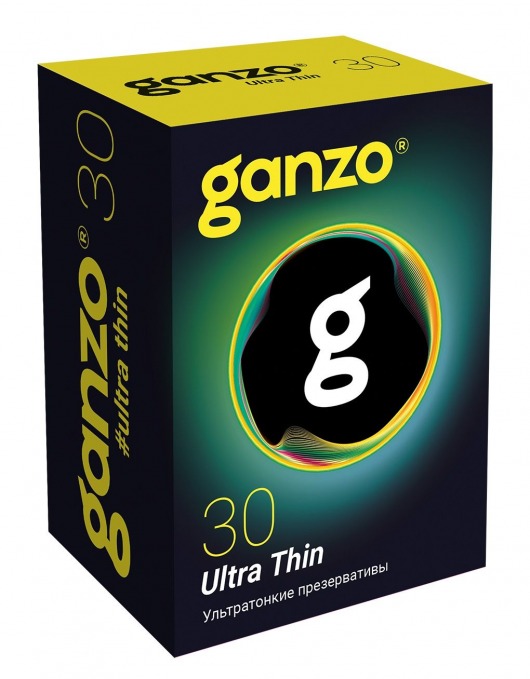 Супертонкие презервативы Ganzo Ultra thin - 30 шт. - Ganzo - купить с доставкой в Новосибирске